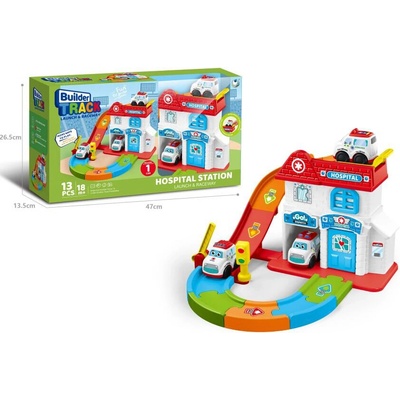 Kid Cars Nemocnice se záchrannými vozidly pro malé děti
