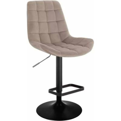 LuxuryForm Design Paris Velur na čiernom tanieri / latte