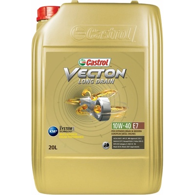 Castrol Vecton Long Drain E7 10W-40 20 l – Hledejceny.cz