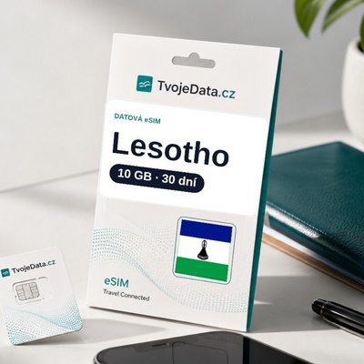 eSIM Lesotho 10 GB / 30 dní