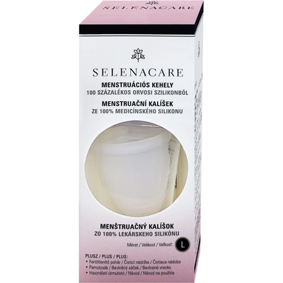 SelenaCare menstruační kalíšek transparent Velikost L – Hledejceny.cz