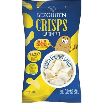 Bezgluten Chipsy solené bez lepku 70 g