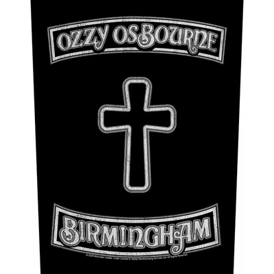 Ozzy Osbourne – Birmingham (Back Patch · sew-on) (Nášivka)