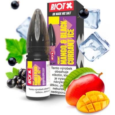 Riot X Salt Mango & Blackcurrant Ice 10 ml 20 mg