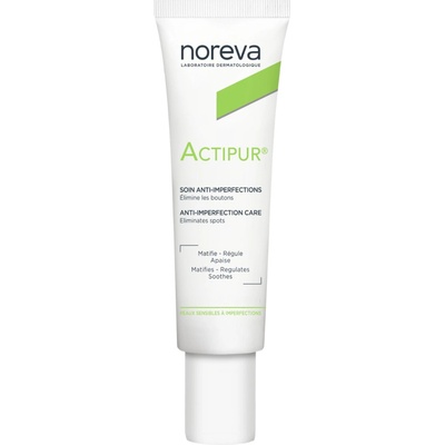 Noreva Actipur 3-in-1 Anti-Blemish Care pleťová péče proti nedokonalostem aknózní pleti 30 ml