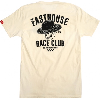 Fasthouse HQ Club Tee Natural