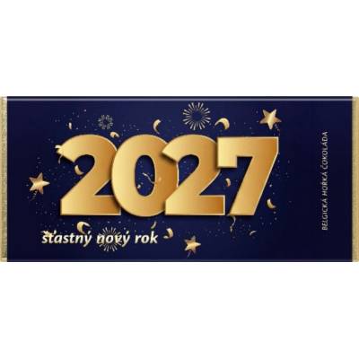 CHOCO POLA Krásné Vánoce hořká 100 g