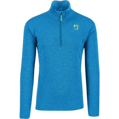 Karpos PIZZOCCO HALF ZIP mikina diva blue