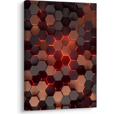 Obraz - Futuristická abstrakcia, jednodielny 50x70 cm