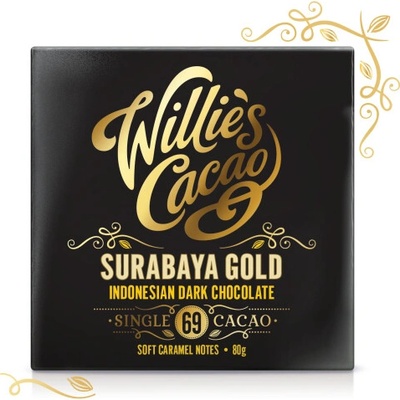 Willie's Cacao čokoláda Indonesian Gold Javan light breaking hořká 69% 50 g