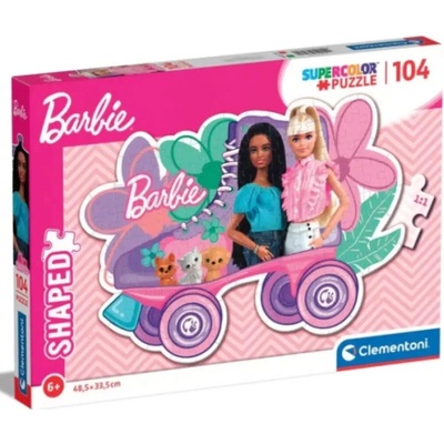 Clementoni Obrysové Barbie 104 dielov