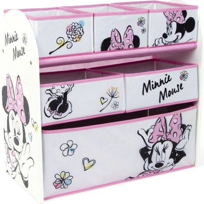 Arditex Regál / organizér na hračky MINNIE MOUSE, WD13677