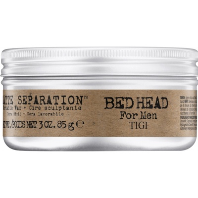 Tigi Bed Head For Men Matte Separation vosk na vlasy s matným efektom 85 ml