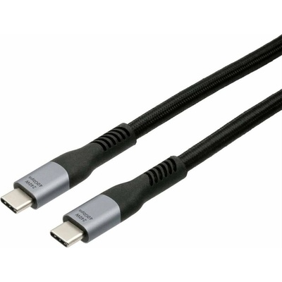 Exsys EX-K1598-1.0 USB USB 4.0 USB-C ® zástrčka USB-C ® zástrčka 1m černý
