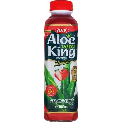 OKF Nápoj Aloe vera jahoda 500 ml