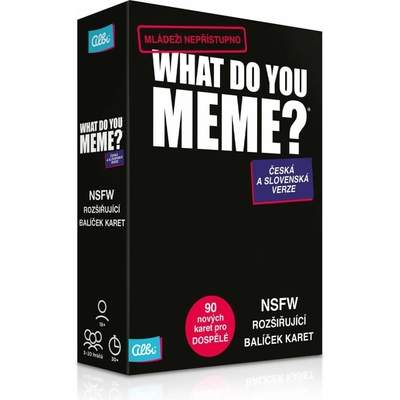 What Do You Meme - rozšíření Mládeži nepřístupno ALBI
