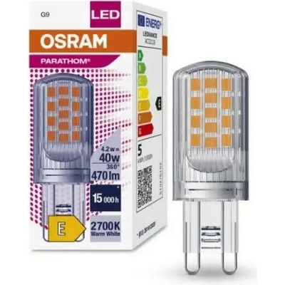 LEDVANCE Žiarovka LED PIN40 G9 4,2W/827 470lm PMC