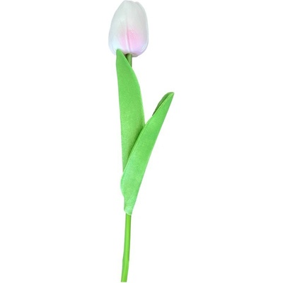 Umělý Umelý tulipán 34 cm – ružový dekoratívny kvet