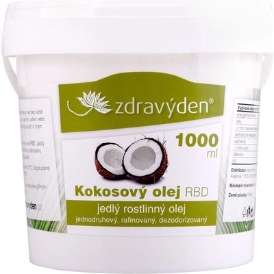 Zdravý den RBD Kokosový olej 1000 ml – Hledejceny.cz