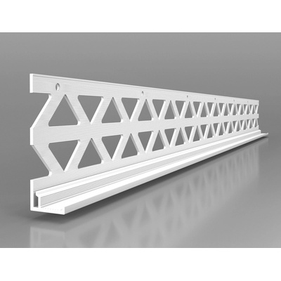 Likov P-U Pvc lišta ukončovací pro omítky - 6 mm, 2,5 m
