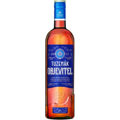 Tuzemák Objevitel 37,5% 1 l (holá láhev)