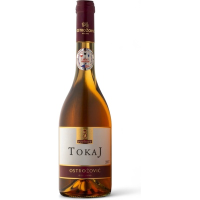 J&J Ostrožovič Tokajský výber 5 putňový 2007 11% 0,5 l (čistá fľaša)
