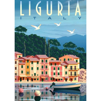 RAVENSBURGER Pohlednice z Ligurie 1000 dielov