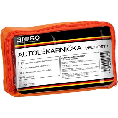 Autolékárnička Aroso, textilní, 341/2014