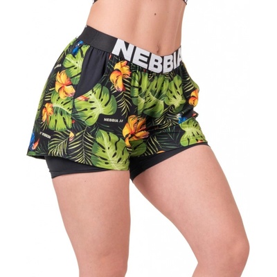 Nebbia High-energy double layer shorts 56335