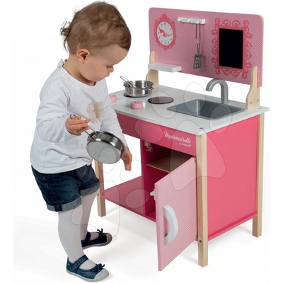 Janod drevená My first Mademoiselle Cooker 06566 ružová