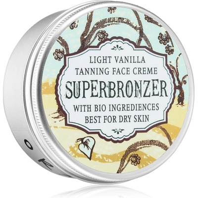Oranjito Bio Light Vanilla Superbronzer opalovací krém do solária na obličej a dekolt 50 g