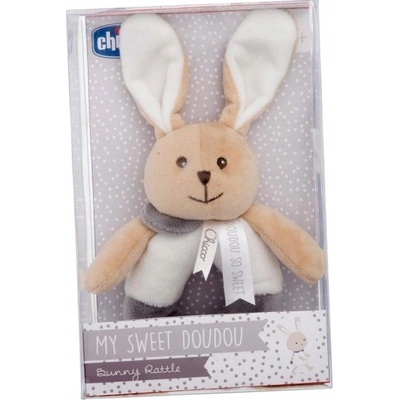 CHICCO chrastítko Králíček junior 15 x 20,5 cm
