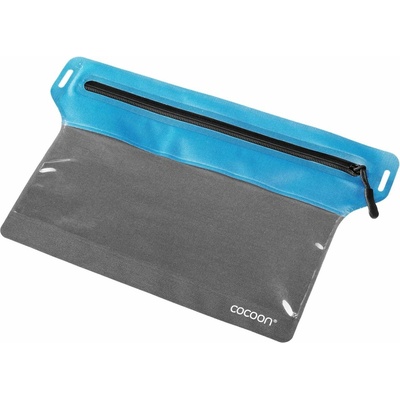 Cocoon Zippered Flat Document Bag S - grey/blue