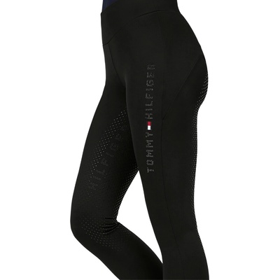 Tommy Hilfiger Equestrian Jezdecké legíny Elmira s kamínky Black – Hledejceny.cz
