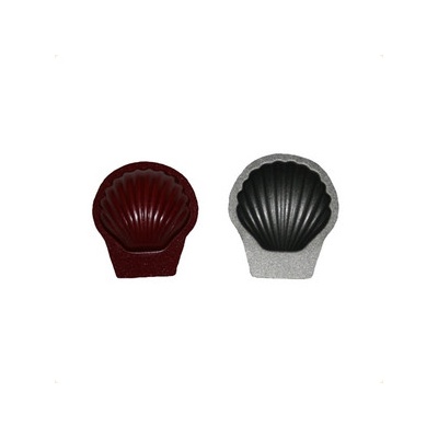 Smolík Formička Mušle teflonová 30x30mm 20ks