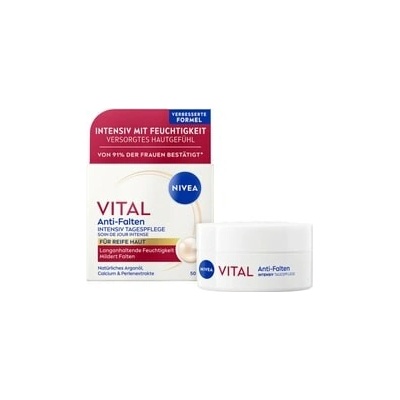 Nivea Vital Anti-Falten Intensiv Tage LS Flege denní krém 50 ml – Hledejceny.cz