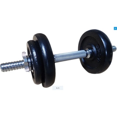 HIGH ACTIVE nakládací jednoruční činka 1 x 9 kg