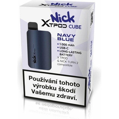 Nick X Tpod Cube Device Navy Blue 1000 mAh