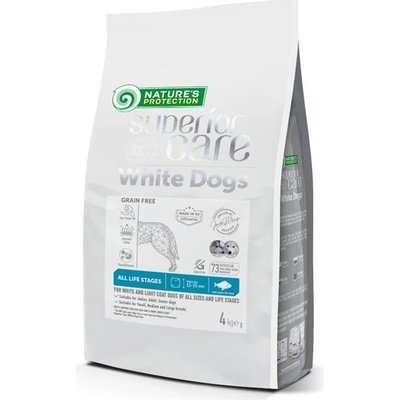 Nature's Protection Superior Care Dog White Dogs Grain Free White Fish 4 kg