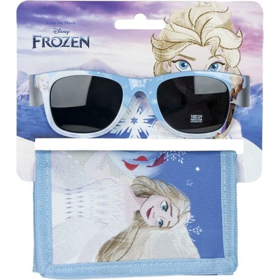 Euroswan Dievčenský set s ruksakom "Frozen 2" gumičky + sponky + slnečné okuliare