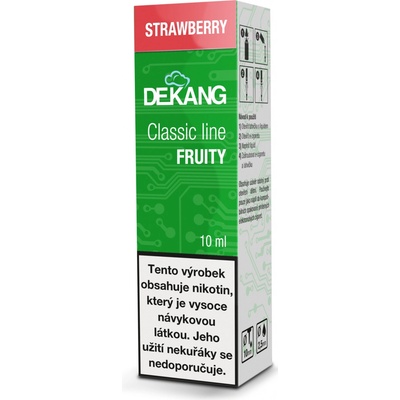 Dekang Classic Strawberry 10 ml 6 mg