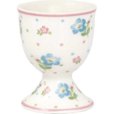 Green Gate Rosalia stojánek na vajíčko porcelán white multi