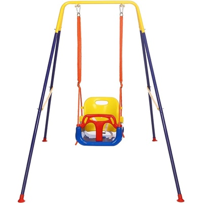 iMex Toys Dětská kovová houpačka 3v1 X8344