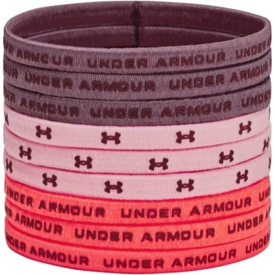 Under Armour | UA Elastic Hair Tie 9PK-PPL | růžová| OSFM
