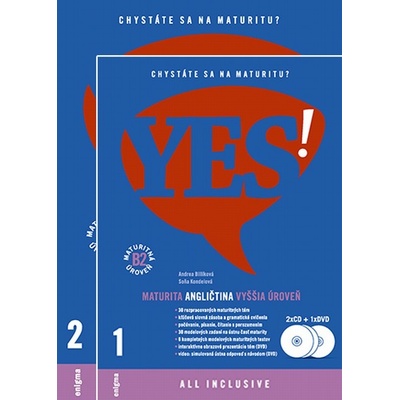 YES! Angličtina nová maturita vyššia úroveň + 2CD + DVD B2