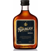 Božkov Republica Exclusive 38% 0,2 l (čistá fľaša)