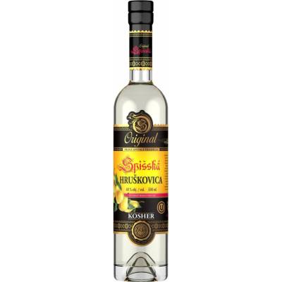 Kosher Spišská hruškovica 40% 0,5 l (čistá fľaša)