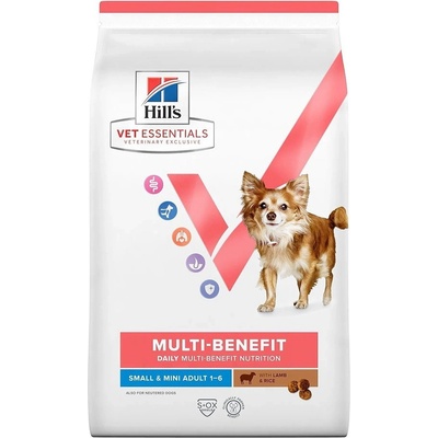 Hill's Vet Essentials Adult Multi-Benefit Small & Mini Breed Lamb & Rice 2 kg