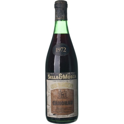 Sella & Mosca Cannonau suché červené 1972 0,75 l (holá láhev)