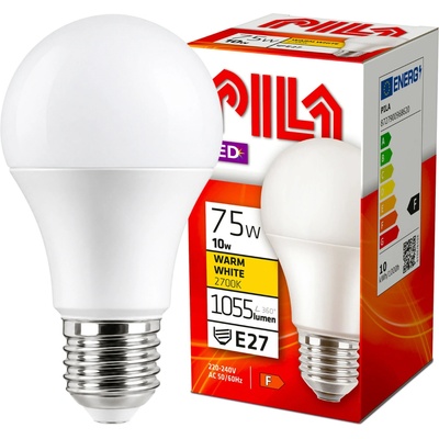 Philips LED žiarovka Pila E27, 10 W, 1055 lm, 2700 K